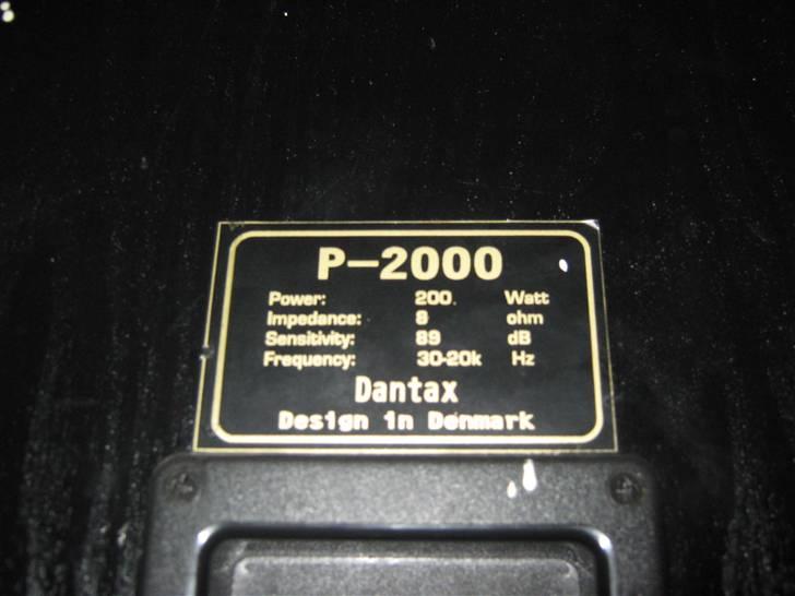 Dantax P-2000 billede 1