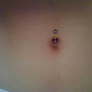 Navlepiercing. 