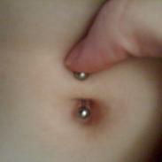 Navlepiercing. 