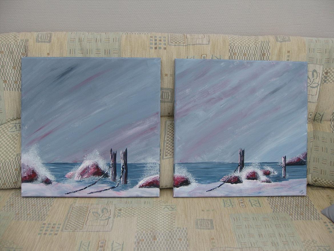 Akrylmalerier billede 1