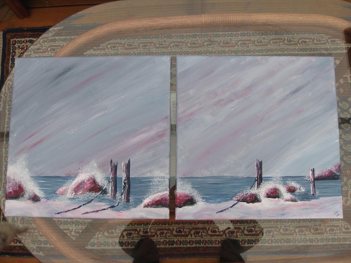 Akrylmalerier billede 3