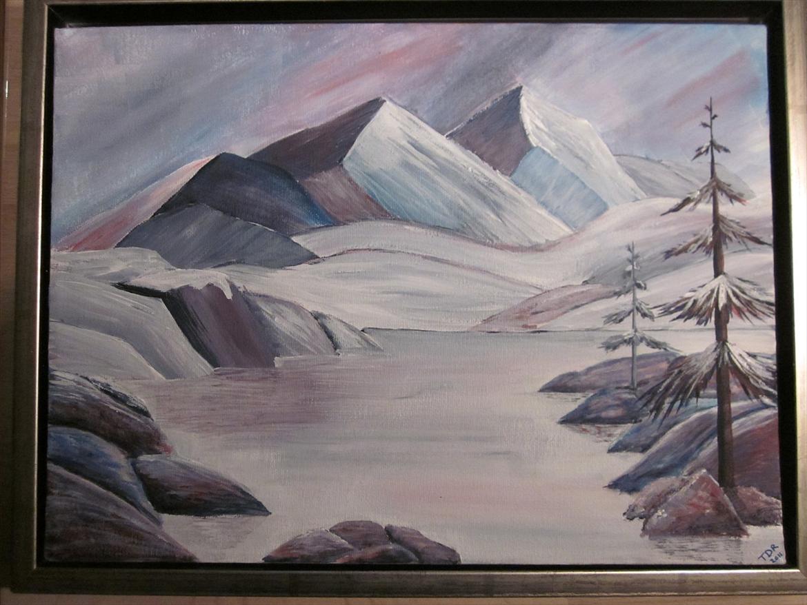 Akrylmalerier billede 7