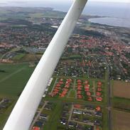 Flyvetur fra Skrydstrup til Roskilde & Retur