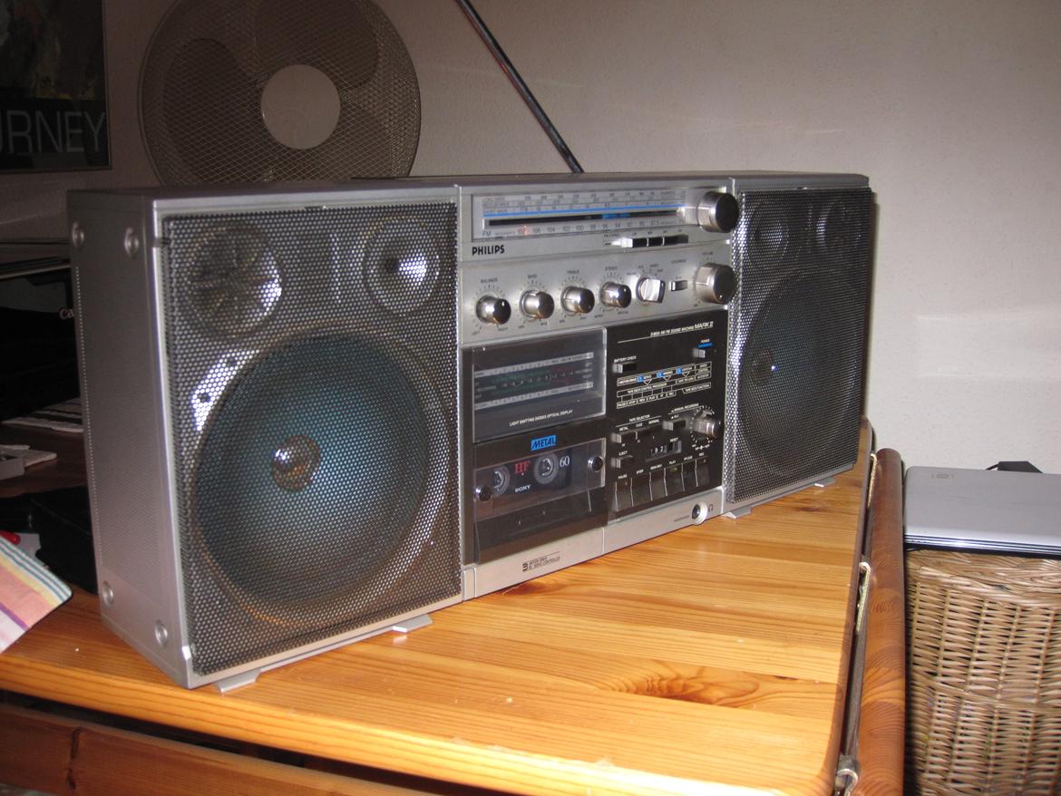 Philips 80´er Boombox D8634 billede 3