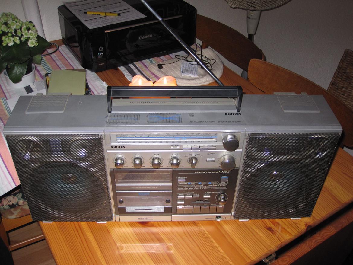 Philips 80´er Boombox D8634 billede 4