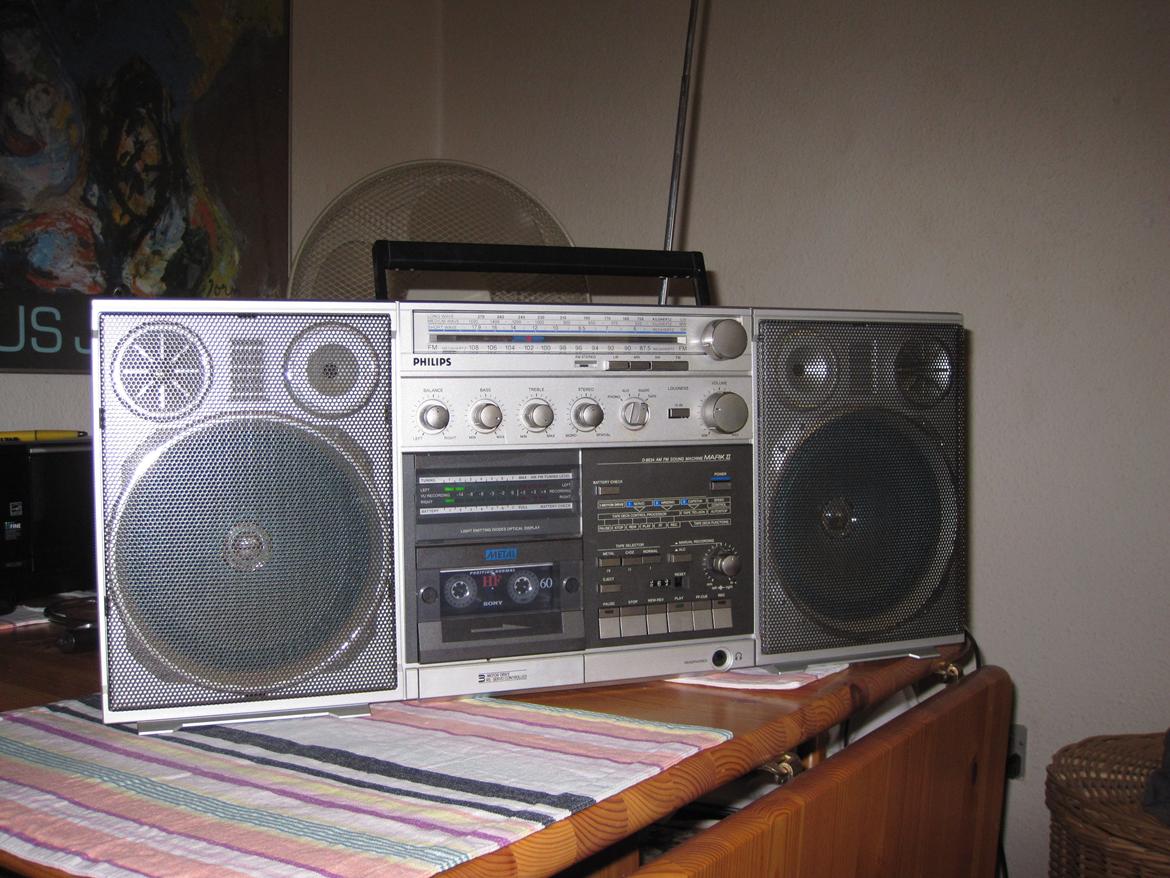 Philips 80´er Boombox D8634 billede 7