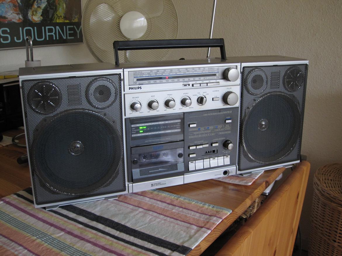 Philips 80´er Boombox D8634 billede 8