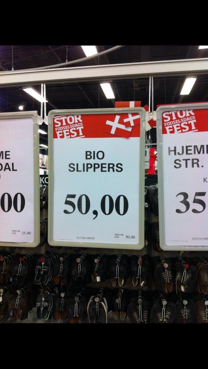 Sjove billeder - Bio slippers følger lugten med ? billede 14