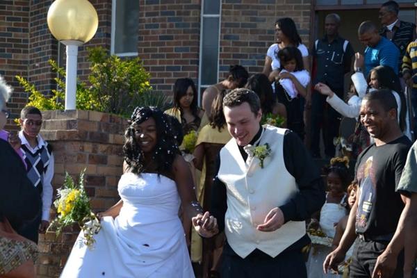 Bryllup i Syd Afrika