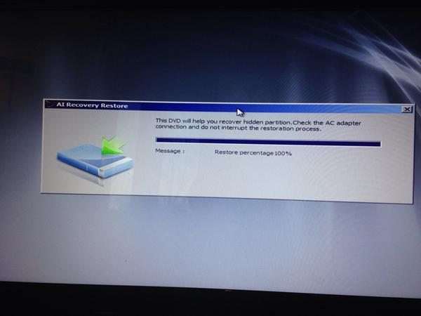 Hjælp til Asus backup