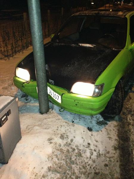 Der er lidt glat her til morgen :/