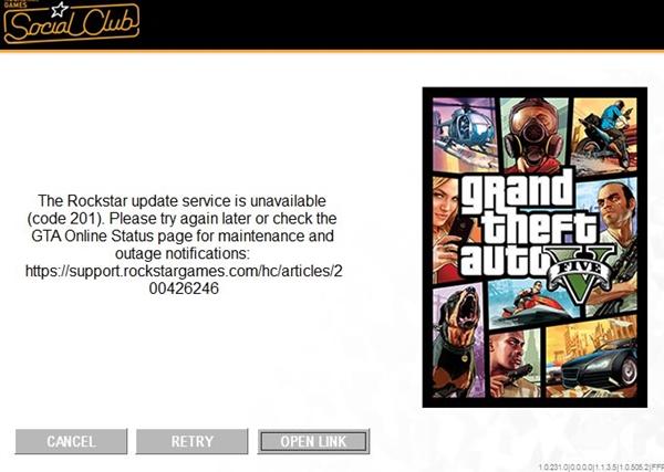 GTA 5 Update Problem