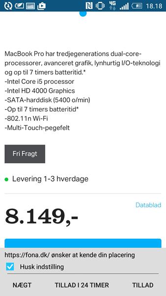 Macbook pro 500GB uden Ssd vs Macbook air 4 GB RAAM OG 128GB SSD