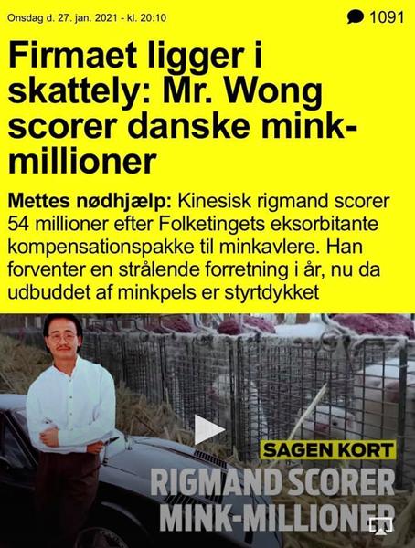 Minkerstatning til skattelyfirma