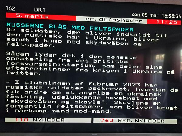 Se lige her de mangler våben.