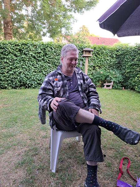 Sex - strømper i træsko.