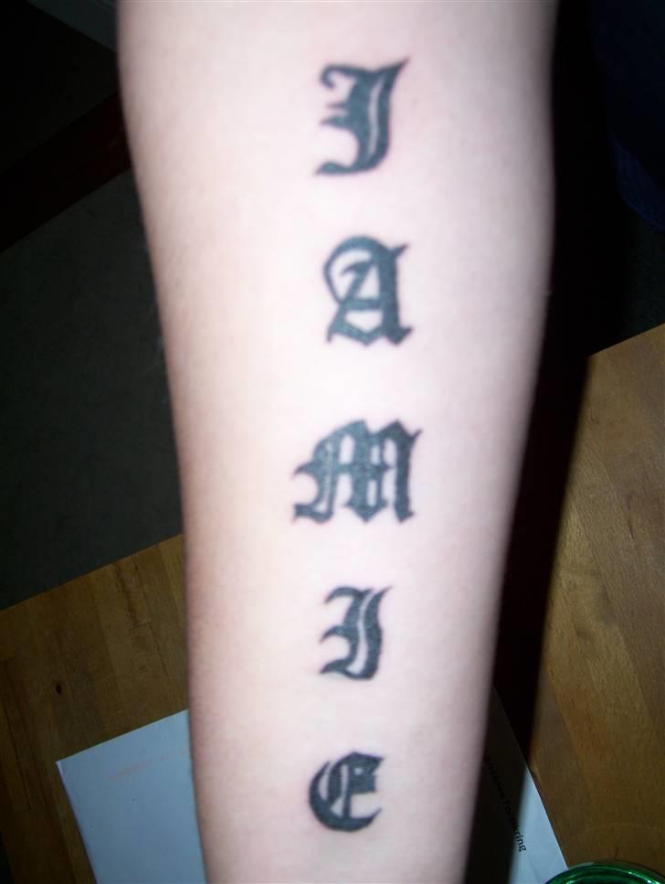 Mand jamie sean campbell - Min første Tattovering :) Har også en på overarmen  billede 3