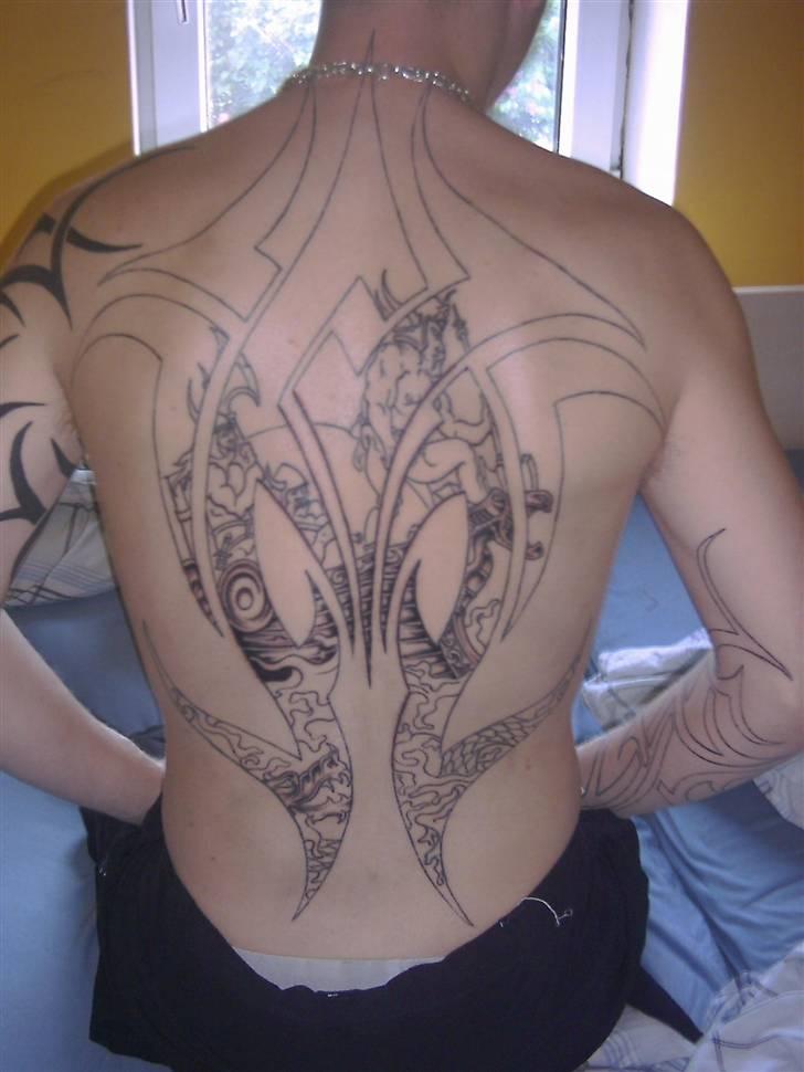 Mand fjolle - min tatto som ik er færdig i nu billede 6