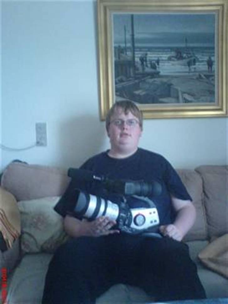 Mand Klaus - Mig med mit CANON XL2 VIDEOKAMERA :-) billede 1