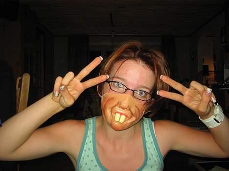 Kvinde Stine - ´ Mig med en klam maske :b haha billede 5