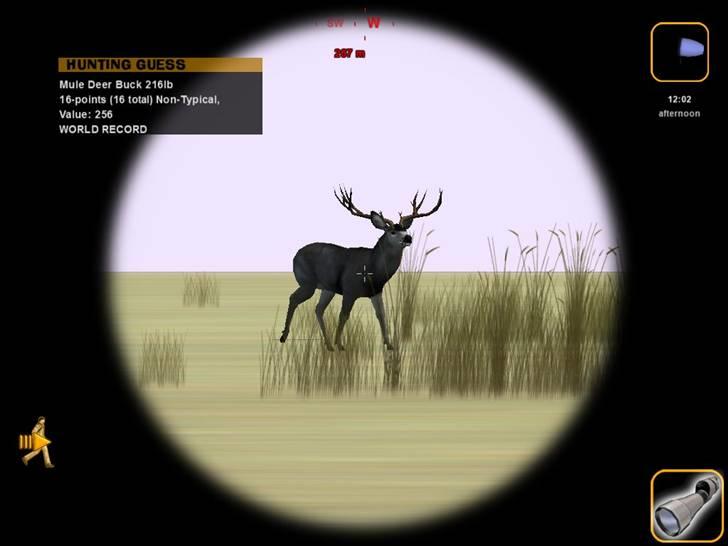 Kvinde Johanna - Min personlige mule deer rekord, i "Deer Hunter 2005" spillet. billede 19