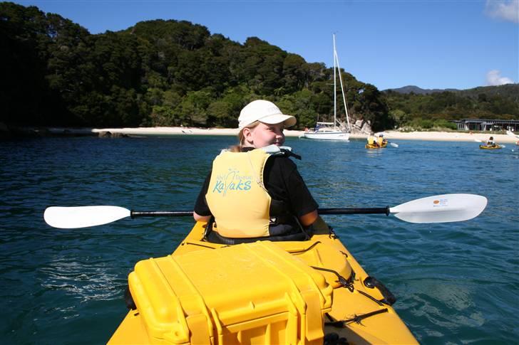 Kvinde Fie - New Zealand Februar 2007 kajaktur :P billede 10