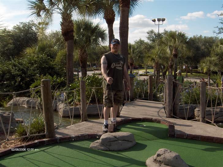 Mand Thomas  - Et lille spil minigolf i Florida 2006 billede 4