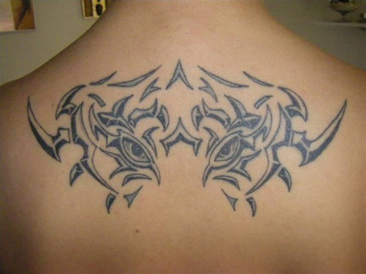 Mand Christian - Min ene tattoo på ryggen billede 4