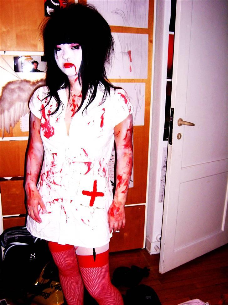 Kvinde Anna - Mig til halloween :3 Bange? xD billede 5