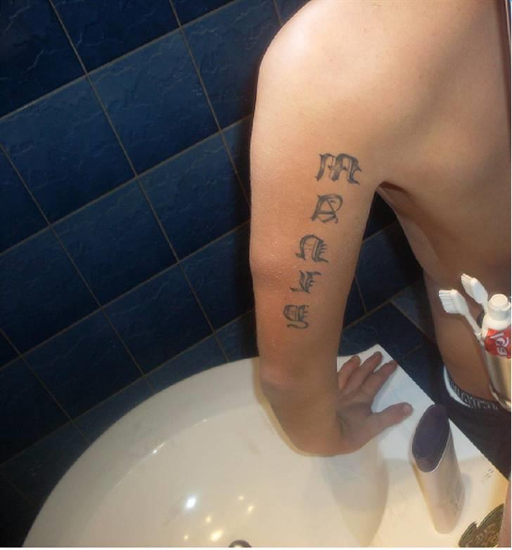 Mand Mark Hansen ! - Min Tattoo  billede 12