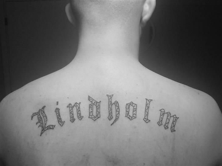 Mand Allan Hansen - Min nye Tattoo :D LINDHOLM !  billede 2