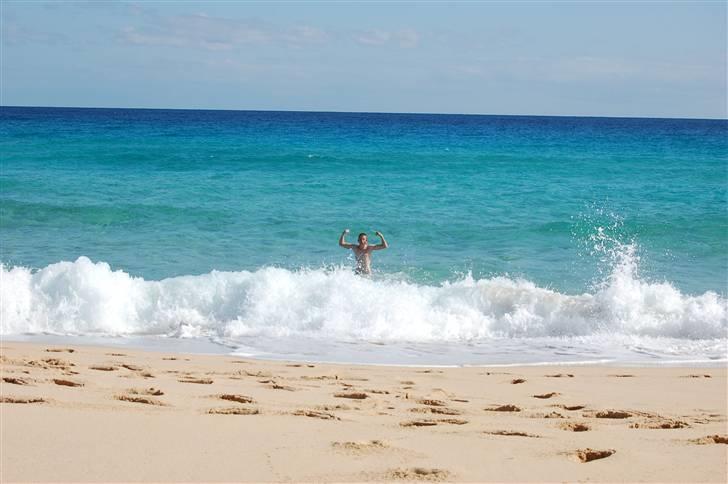 Mand kasper - mig i vandet ;D på ferie på fuerte venture billede 6