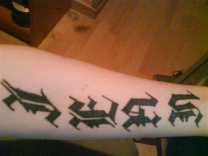 Mand Jimmy - min tattoo (: billede 2