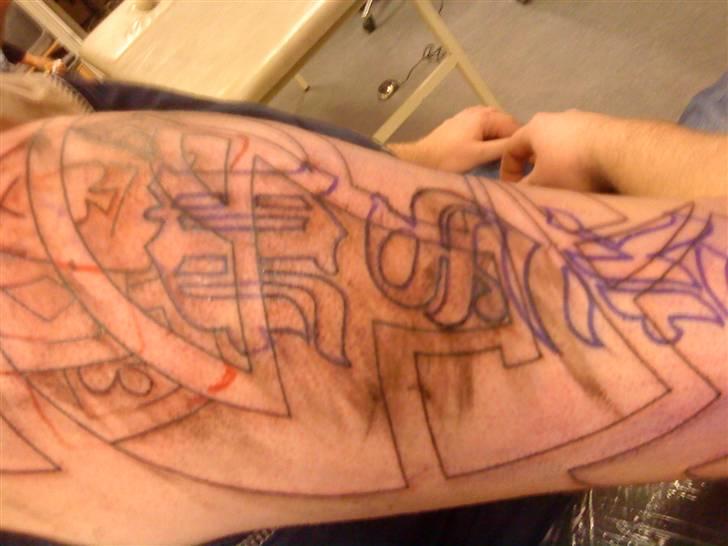 Mand M. Skytte - under optegning billede 14