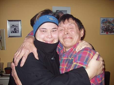 Kvinde Johanna - Min far og jeg i Grønland, jan. 2006. billede 2