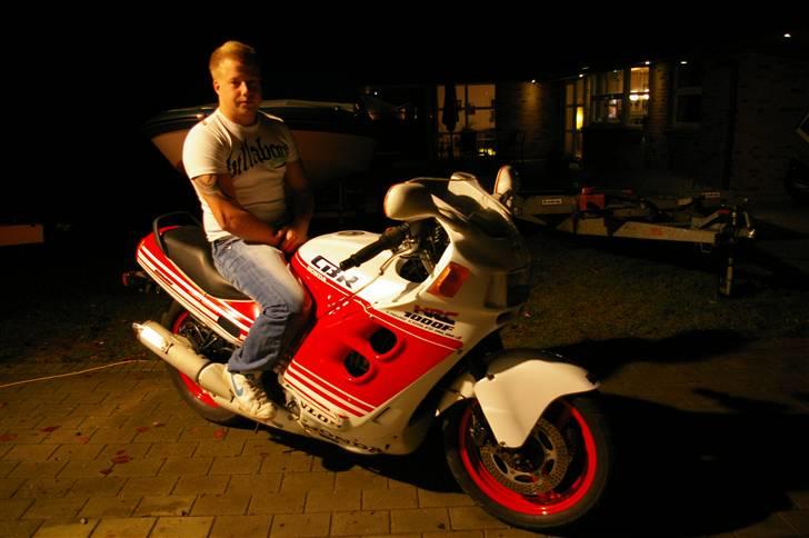 Mand Patrick Rasmussen  - min fritids beskæftigelse. taget først i april..  billede 1