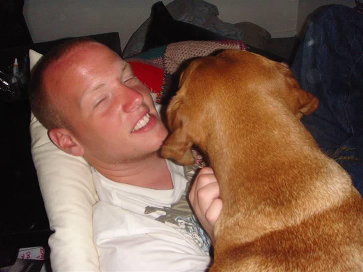 Mand - berle - Mig og min brors gamle hunde. den var sku dejlig billede 5