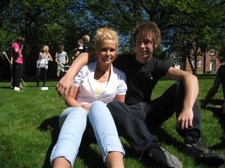 Mand Thomas - rikke og jeg. efterskolebillede. billede 7