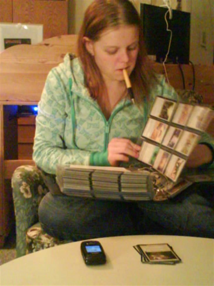 Kvinde Yankee aka Katja - magick er spillet over alle spil :-) Billede fra Foråret 2009 billede 10