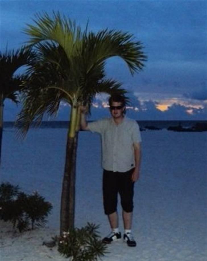 Mand Nicolai - mig på miami beach.. :D jo tak.. :D  billede 4