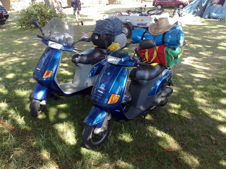 Mand torben n - det er så 150 ccm skipper,vi tog lige en uge på samsø,fed tur ;) billede 12