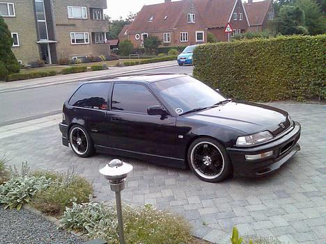 Mand Pandrup - Min Civic i-vt.... 1600 kubik, målt på felt til 170,1 hk.... Std! billede 4