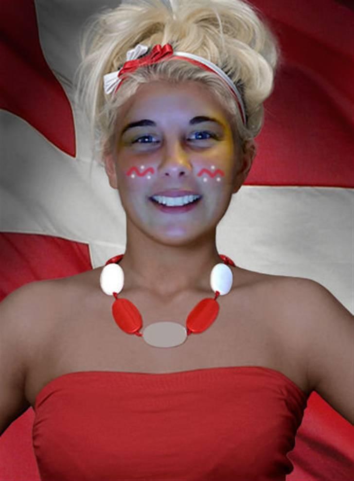 Kvinde Christine - Mig som fodboldfan :o) billede 5