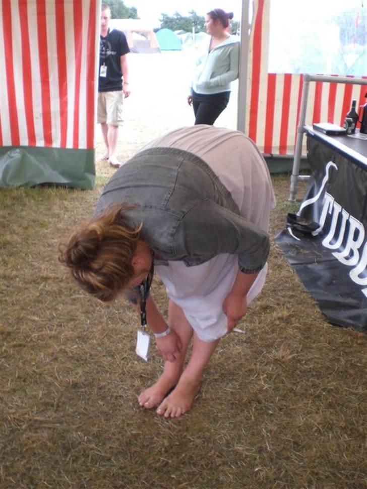 Kvinde Ea  - Mosstock festival - vagt søndag formiddag puuuuha jeg var skidt! billede 20