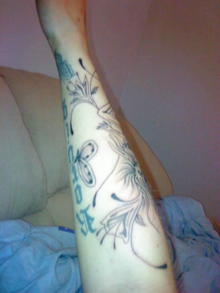 Kvinde Julie - starten på armen :-) billede 8