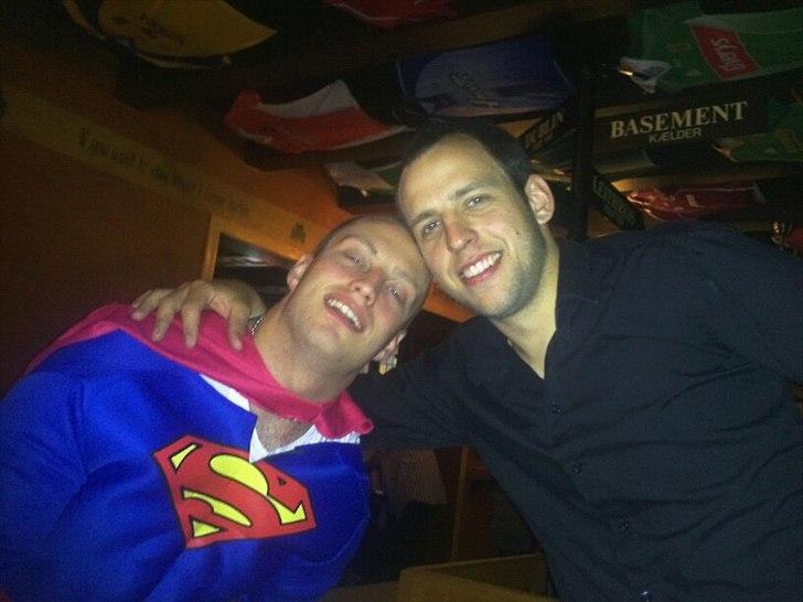 Mand thomas - min bedste kammerat og mig på hans polterabend  billede 15