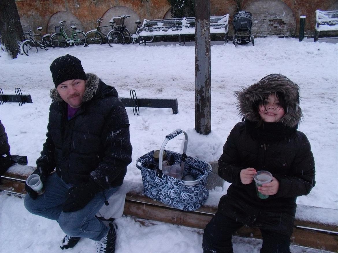 Mand Julemand - Julemand + datter billede 6