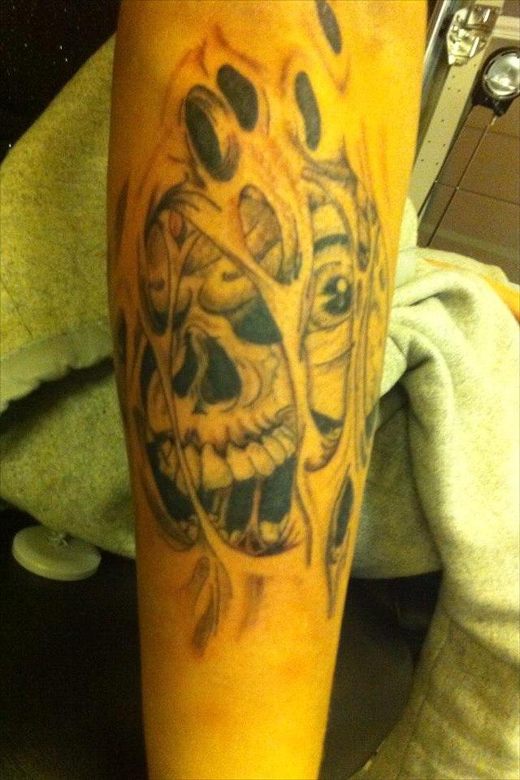 Kvinde Rigge - Så er vi igang med mit sleeve :) billede 11