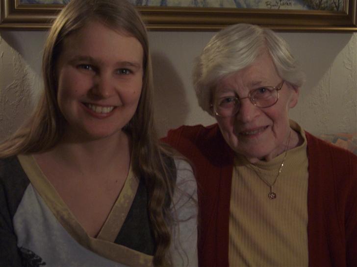 Kvinde Katherine - min farmor og jeg igen igen billede 20