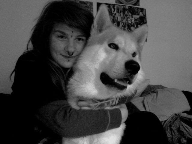 Kvinde Anina - Mig og min Alaskan Malemute Frej som jeg elsker utrolig højt. billede 1